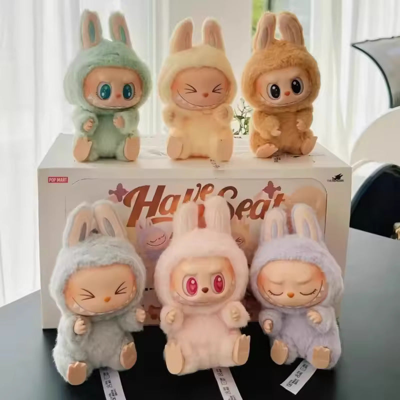 Labubu Doll Second Generation - High Quality Blind Box Plush Toys Monster Labubus La Bubu Original