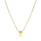 2pcs Gold-color Plus Silver-plated Heart choker Necklace Jewellery For Girls | Korean Jewellery - Gold/Silver Chain Neck Statement Collar Chains Choker Shining Female Choker Korean Jewellery