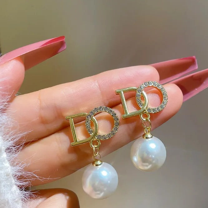 Korean Jewellery Drop Stylish Earings For Girls - S925 Jewellery For Girls