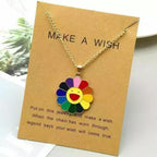 Korean Jewellery Multicolor Smile Face Beautiful Korean Jewellery Stylish Necklace Jewellery For Girls