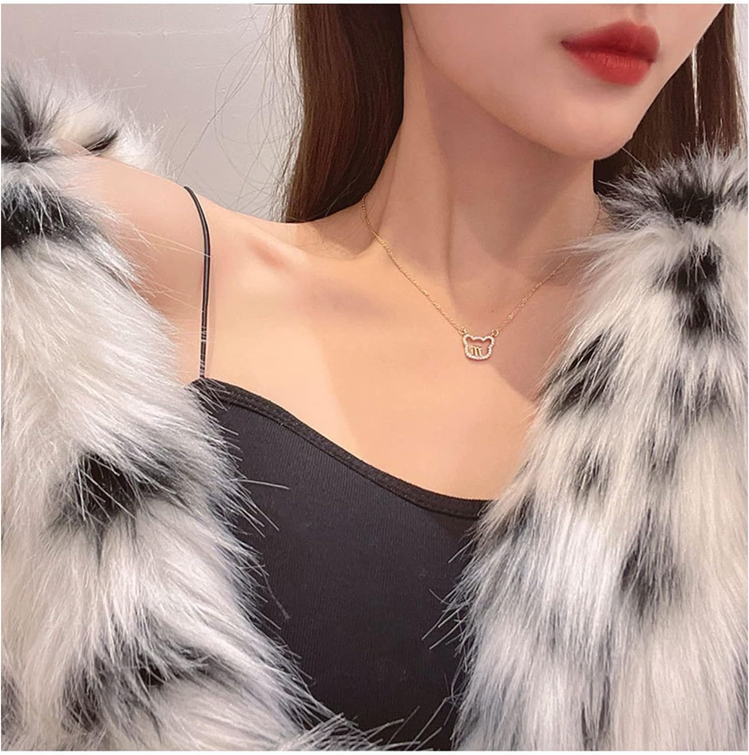Korean Jewellery Gold Hello Kitty Cute Cat Clavicle Chain Aesthetic Necklace For Girls | Jewelry Gift | Korean Jewellery Necklace