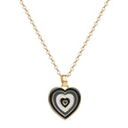 Gold Chain With Beautiful New Heart Pendant Necklace Jewellery For Girls - Korean Jewellery Necklace For Girl Stylish