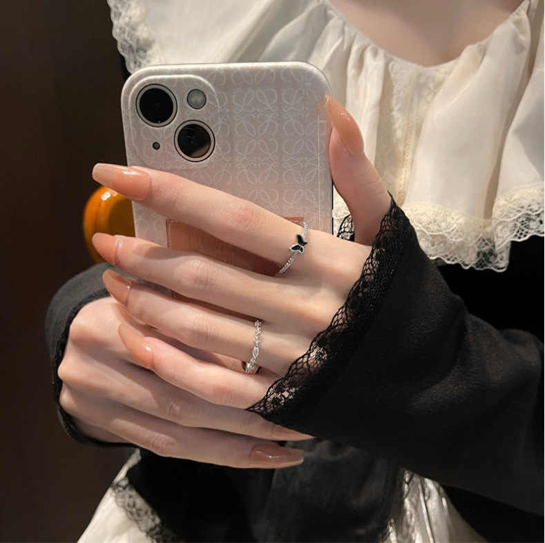 2PCS Korean Jewellery Butterfly Ring Set For Girls | Finger Rings Party Jewelry Gifts