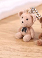Korean Jewellery Cute Teddy Bear Necklace Clavicle Chain Aesthetic Necklace For Girls | Jewelry Gift | Korean Jewellery Necklace | Cute Plush Bear Pendant Necklace for Girls Women Korean Fashion