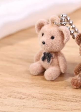 Korean Jewellery Cute Teddy Bear Necklace Clavicle Chain Aesthetic Necklace For Girls | Jewelry Gift | Korean Jewellery Necklace | Cute Plush Bear Pendant Necklace for Girls Women Korean Fashion