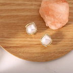 Korean Jewellery 925 Earings | Jewellery For Girls Stylish Simple Luxury Small Exquisite and Elegant Style Diamond Earrings New French Earrings Jewellery For Girls