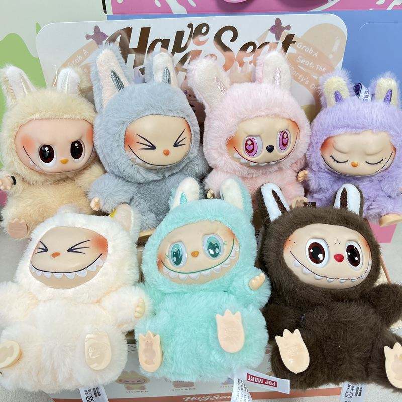 Labubu Doll Second Generation - High Quality Blind Box Plush Toys Monster Labubus La Bubu Original