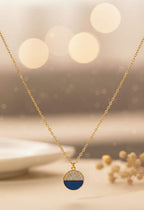 Golden Korean Jewellery High Quality Beautiful 925 Pendant Necklace For Girl | Special Event Korean Jewellery For Girls | Jewellery Gift